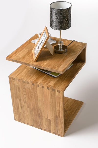 Bedside table Bedside table in oak solid wood nordico