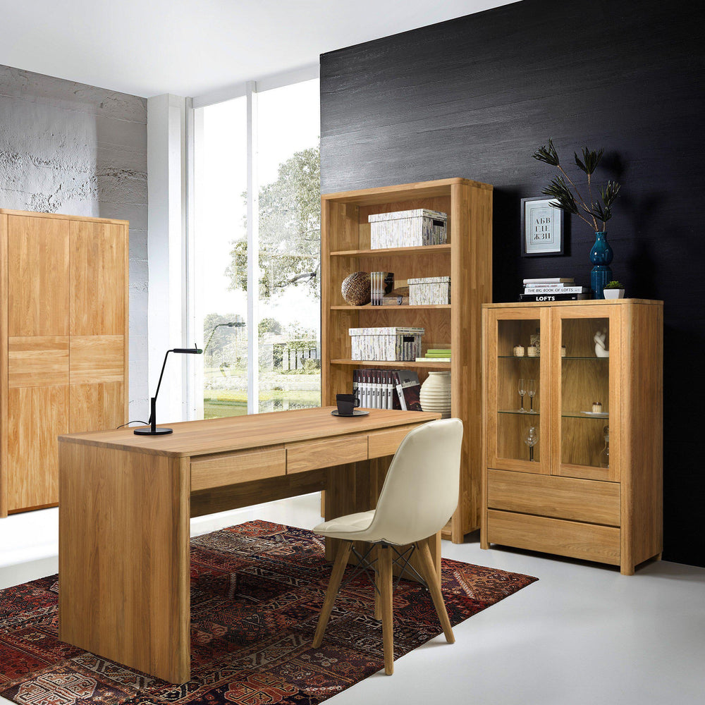NordicStory Solid oak desk table
