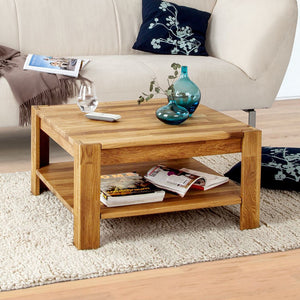 NordicStory Solid oak coffee table