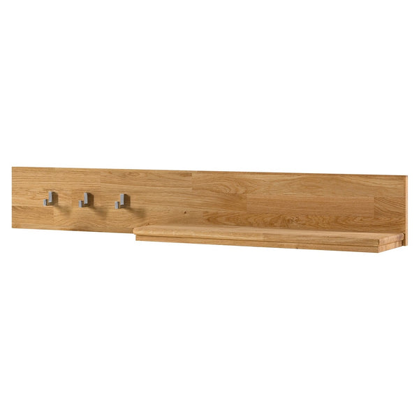 NordicStory Wall coat rack in solid oak wood 