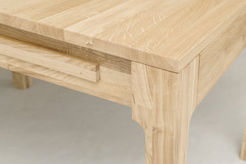 Compra Mesa de roble DREAUM Elegante - 160 x 80 cm - madera - roble cálido  al por mayor