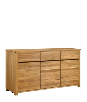 NordicStory Sideboard Chest of drawers made of solid oak wood 