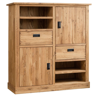NordicStory Rustic cabinet solid oak cabinet, rustic furniture
