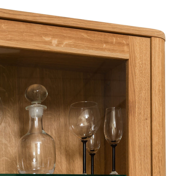 NordicStory Solid oak wall cabinet 