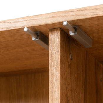 NordicStory Solid oak wall cabinet 