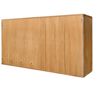 NordicStory Solid oak wall cabinet 