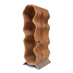 Handmade oak wine rack AWRY, wine stand for 4 bottlesRoble.Store