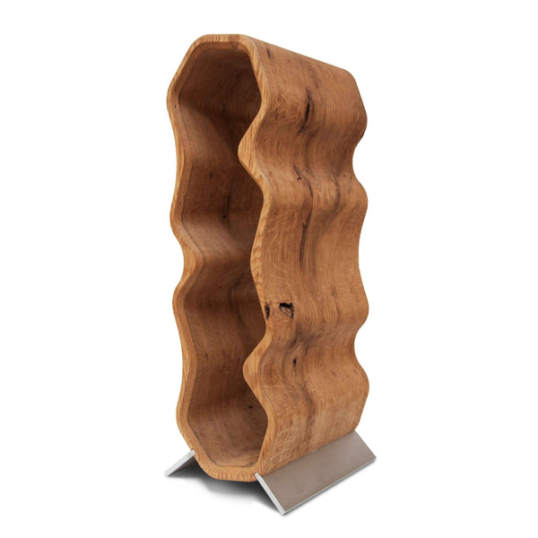 Handmade oak wine rack AWRY, wine stand for 4 bottlesRoble.Store