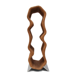 Handmade oak wine rack AWRY, wine stand for 4 bottlesRoble.Store