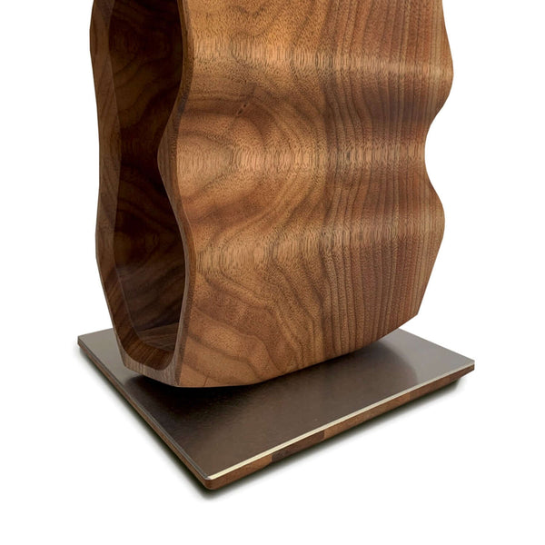 Handmade oak wine rack AWRY 2.0, wine stand for 4 bottlesRoble.Store