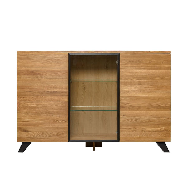 NordicStory Moritz 2 solid oak dresser chest of drawers, 150 x 40 x 101,9 cm.