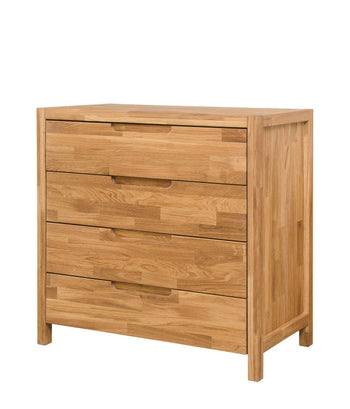 NordicStory Chest of drawers solid oak chest of drawers
