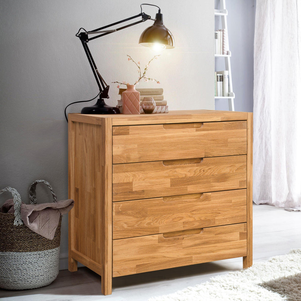 NordicStory Niels Chest of Drawers Solid wood Nordic Oak 