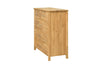 NordicStory Laura Chest of Drawers 5 Chests Solid Wood Nordic Oak 