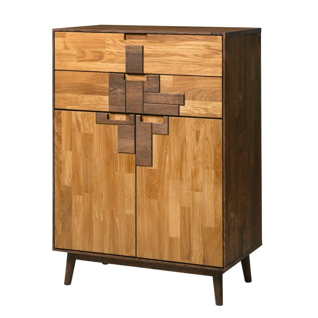 NordicStory Sinfonier Solid oak chest of drawers