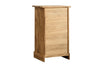 NordicStory Rustic chest of drawers in solid oak wood