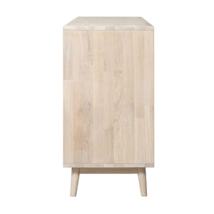 NordicStory Sideboard Chest of drawers in solid oak Escandi 4 160 x 45 x 84,5 cm.