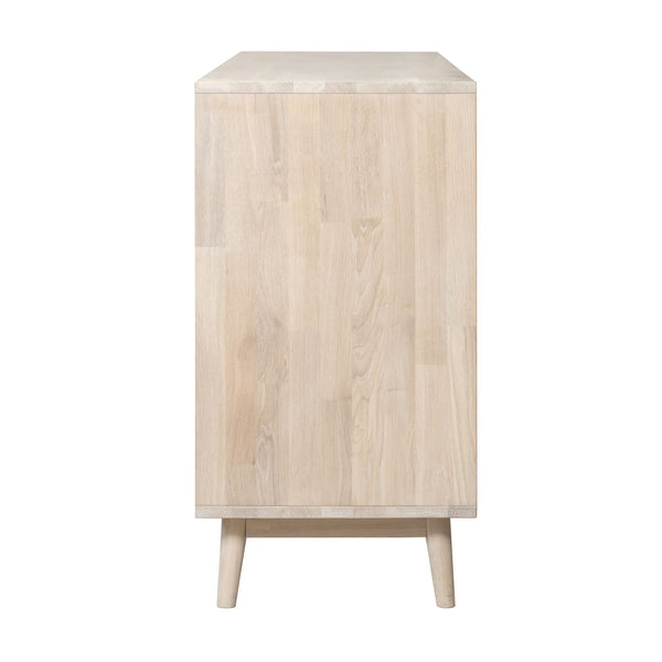 NordicStory Sideboard Chest of drawers in solid oak Escandi 4 160 x 45 x 84,5 cm.