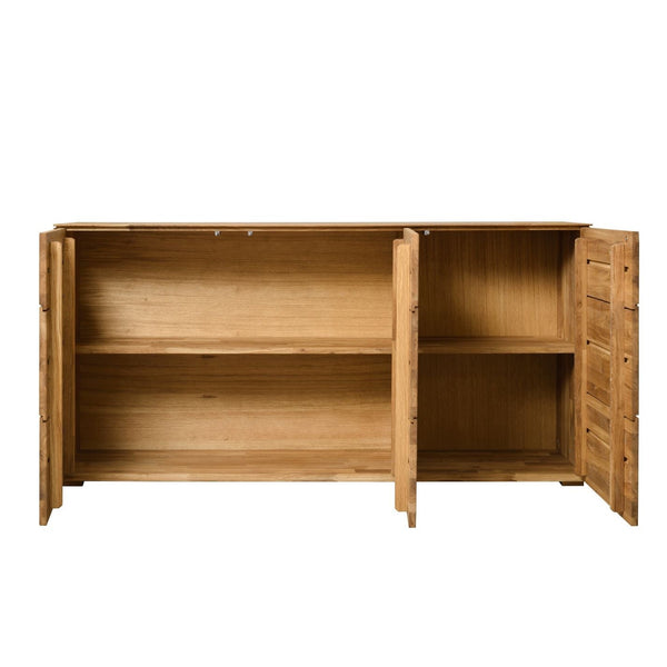 NordicStory Sideboard Chest of drawers made of solid oak wood