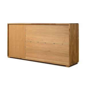 NordicStory Sideboard Chest of drawers made of solid oak wood