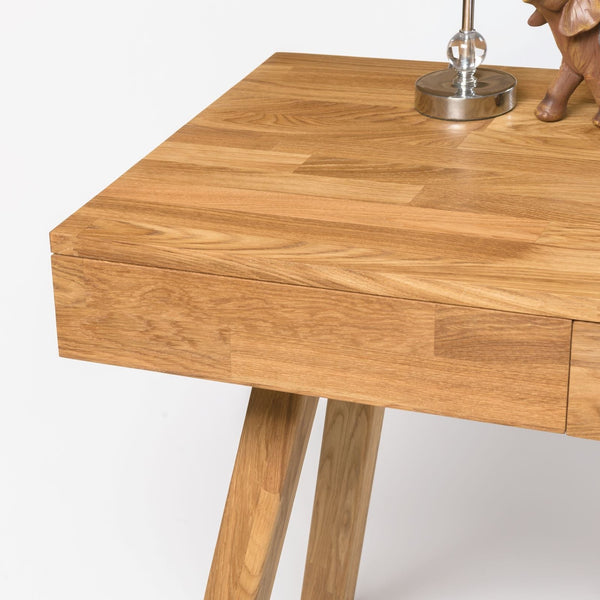 NordicStory Nordic Oak Solid Wood Office Desk Nordic Oak Solid Wood Office Desk 