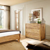NordicStory Elsa Solid Wood Furniture Natural Oak Scandinavian Nordic Nordic Sideboard Chest of Drawers 