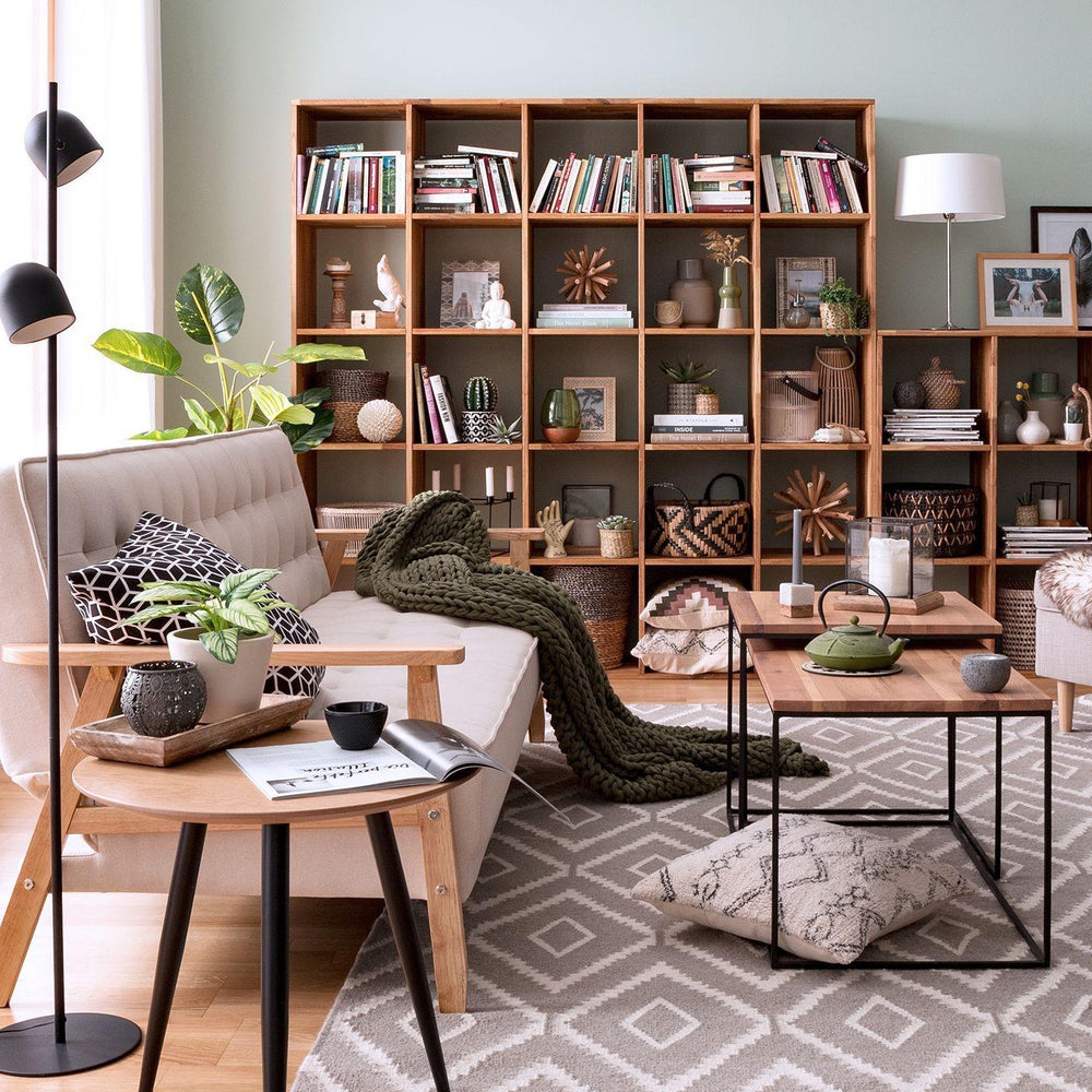 NordicStory Nordic Solid Oak Bookcase Bookcase NordicStory 
