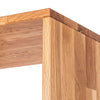 NordicStory Scandinavian Oak Solid Wood Bookcase Shelf