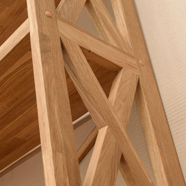 NordicStory Nordic oak solid wood wall bookcase Nordic oak solid wood bookcase 