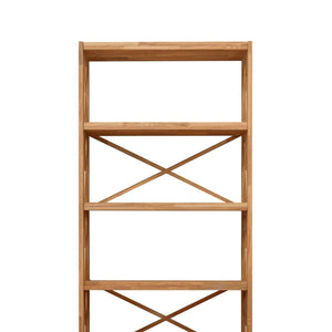 NordicStory Nordic oak solid wood wall bookcase Nordic oak solid wood bookcase 