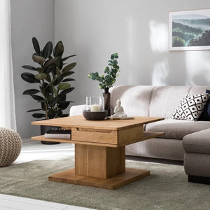 NordicStory Solid oak coffee table 