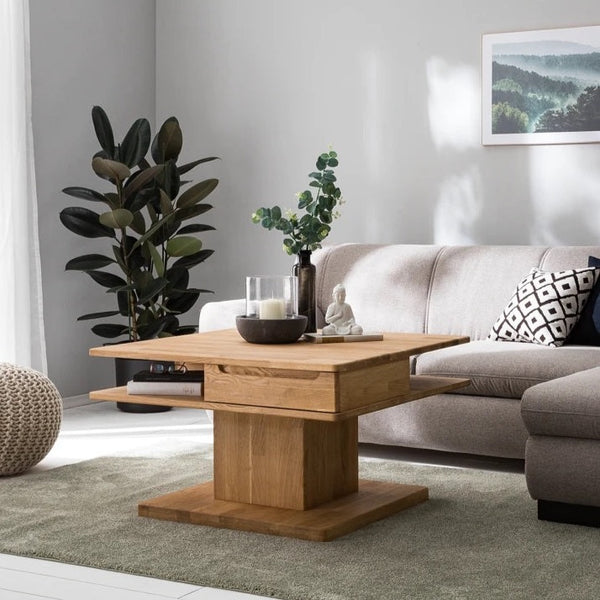 NordicStory Solid oak coffee table 