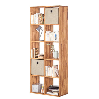 NordicStory Nordic Oak Solid Wood Bookcase Bookcase NordicStory 