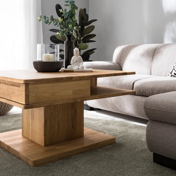NordicStory Solid oak coffee table 