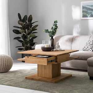 NordicStory Solid oak coffee table 