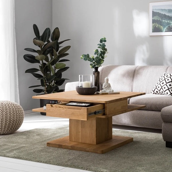 NordicStory Solid oak coffee table 