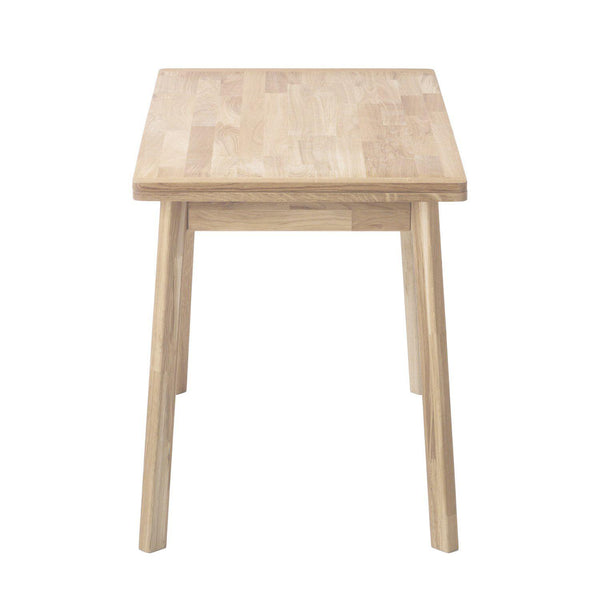 NordicStory Nordic Scandinavian solid oak extendable dining table 