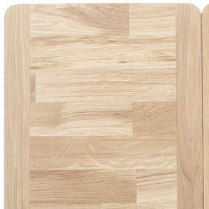 NordicStory Nordic Scandinavian solid oak extendable dining table 