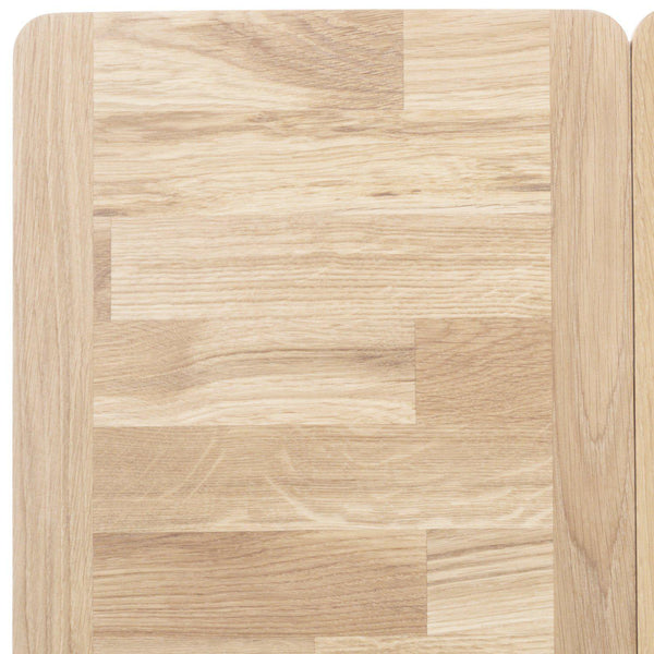 NordicStory Nordic Scandinavian solid oak extendable dining table 