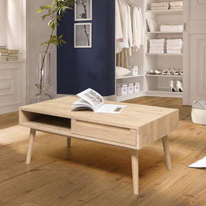 NordicStory Solid oak coffee table