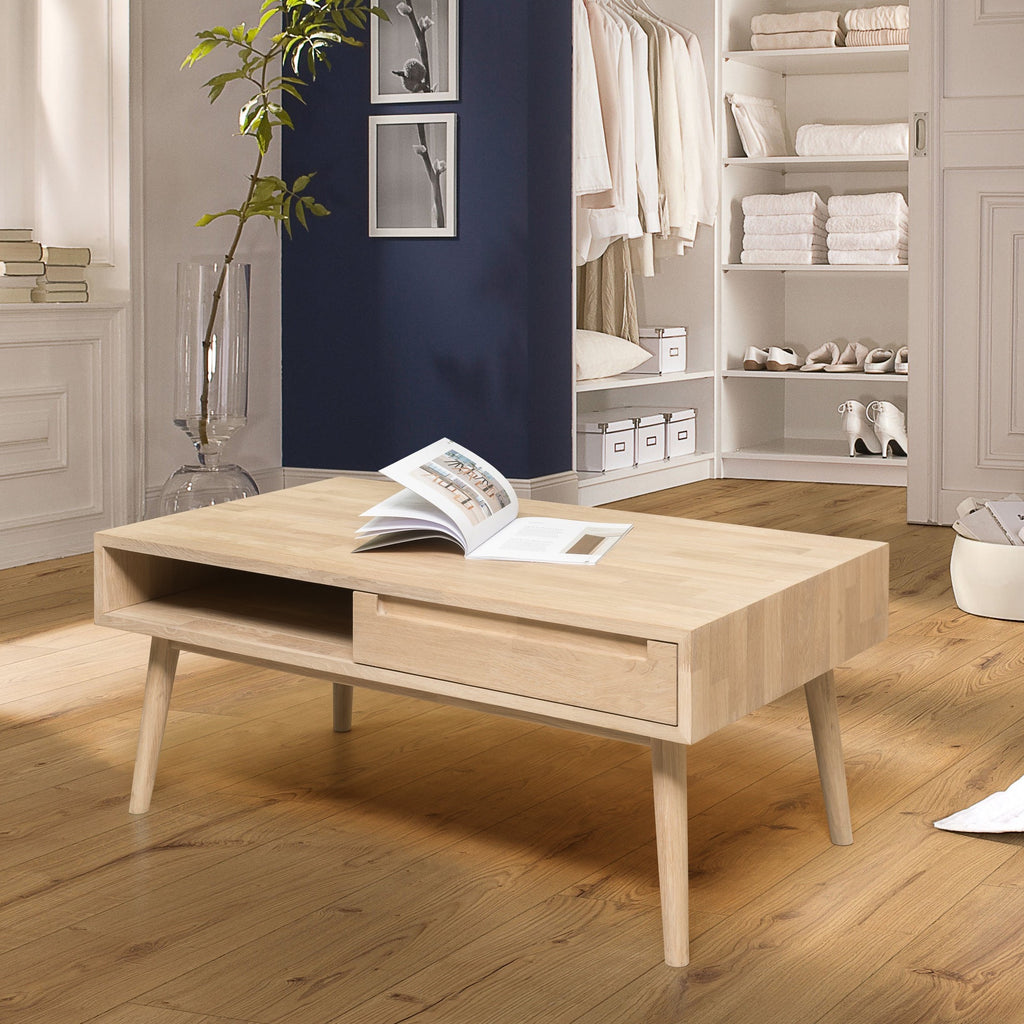 NordicStory Solid oak coffee table