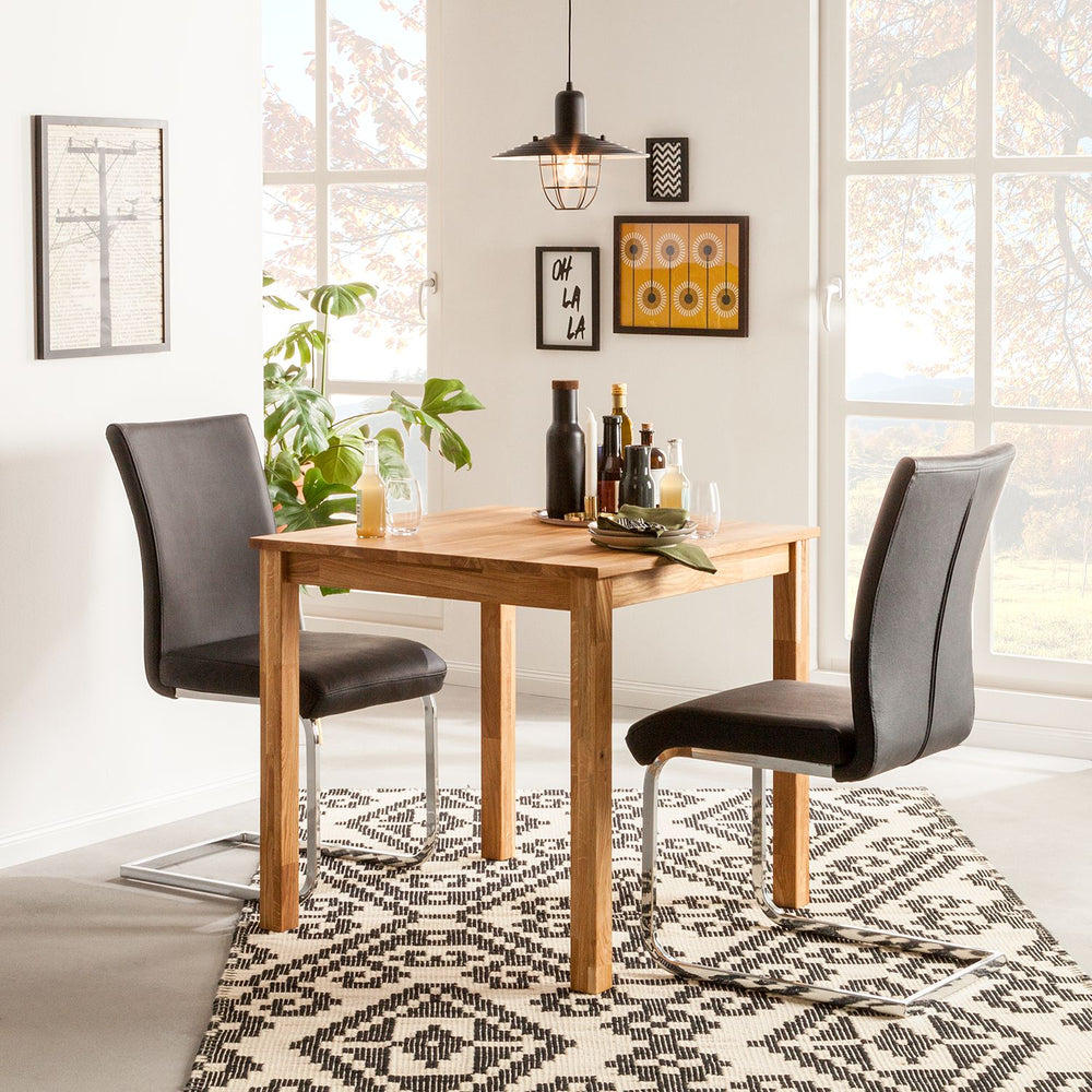 NordicStory Lemsiwood solid oak dining table Lemsiwood 