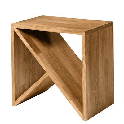 NordicStory Side table, solid oak bedside table, solid oak bedside table