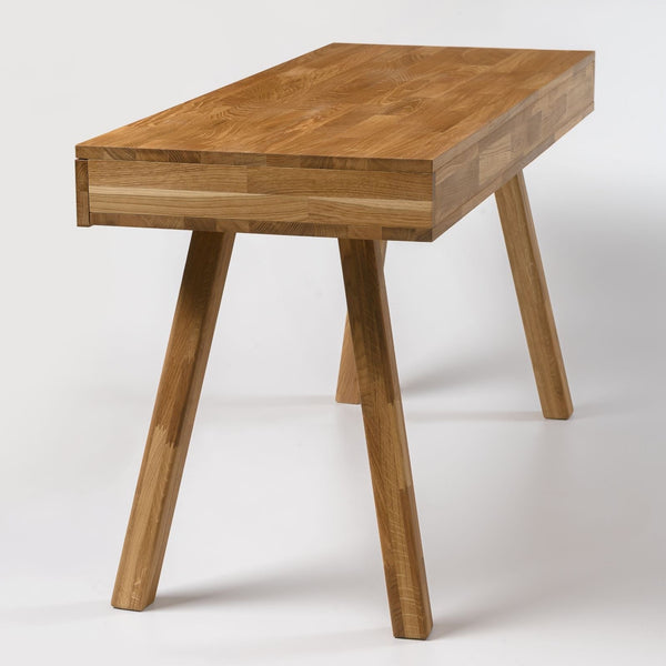 NordicStory Nordic Oak Solid Wood Office Desk Nordic Oak Solid Wood Office Desk 