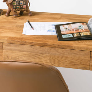 NordicStory Nordic Oak Solid Wood Office Desk Nordic Oak Solid Wood Office Desk 