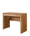 NordicStory Solid oak dressing table desk and vanity table