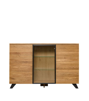 NordicStory Chest of drawers in solid oak Moritz 2 150 x 40 x 101,9 cm.