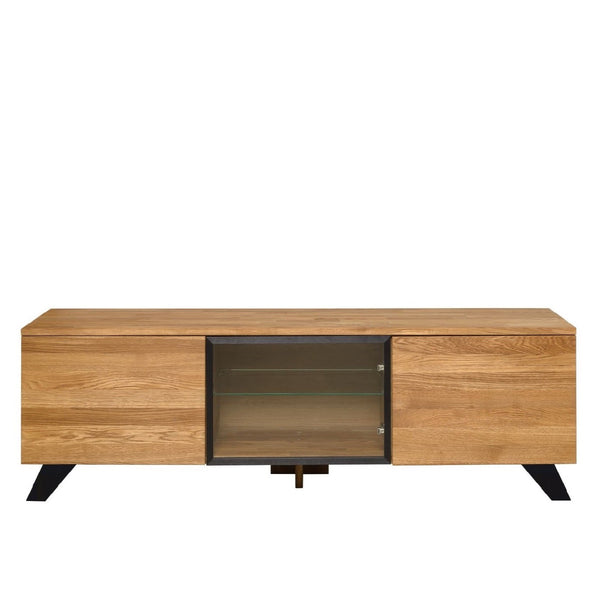 NordicStory Moritz solid oak TV stand 150 x 45 x 51,3 cm.