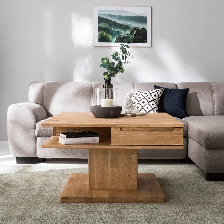 NordicStory Solid oak coffee table 