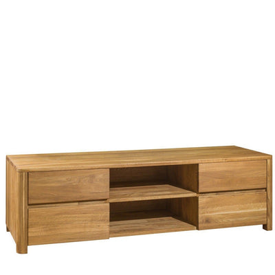 NordicStory Scandinavian Nordic oak solid wood TV cabinet 